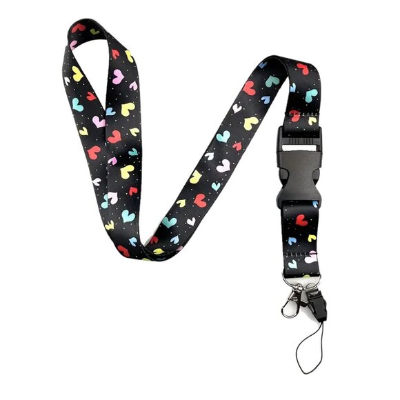 Hearts ID, Key, Card Holder Lanyard - Picture 5 of 5